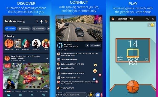 Facebook Gaming Chat App