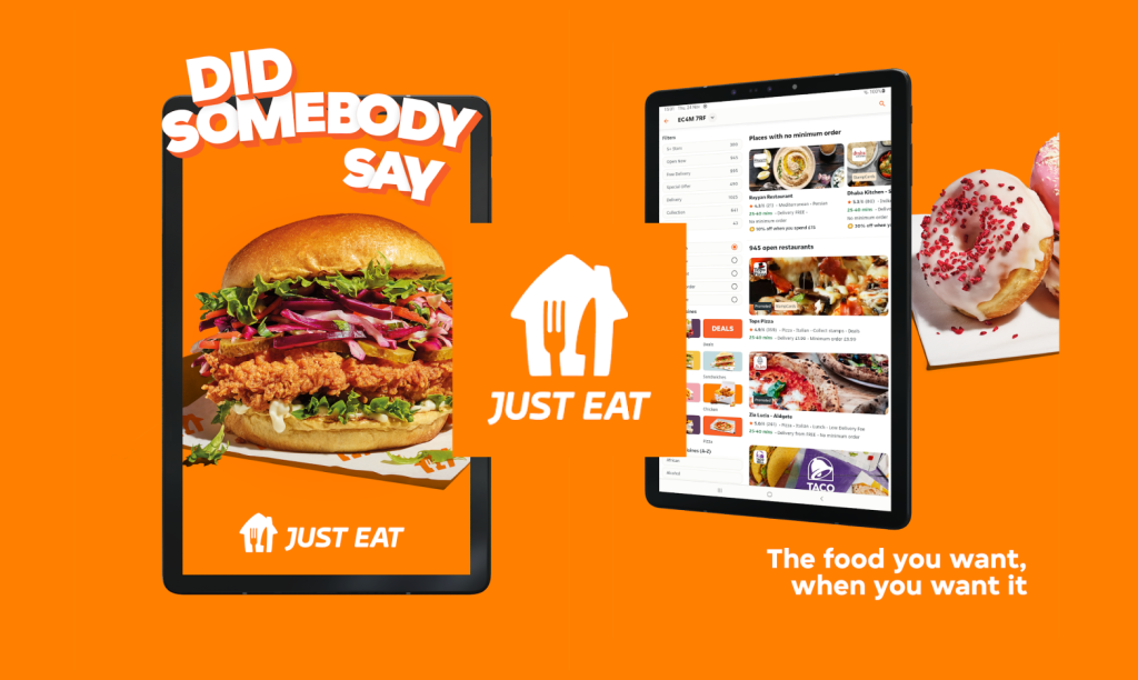 Just eat minimum order on sale