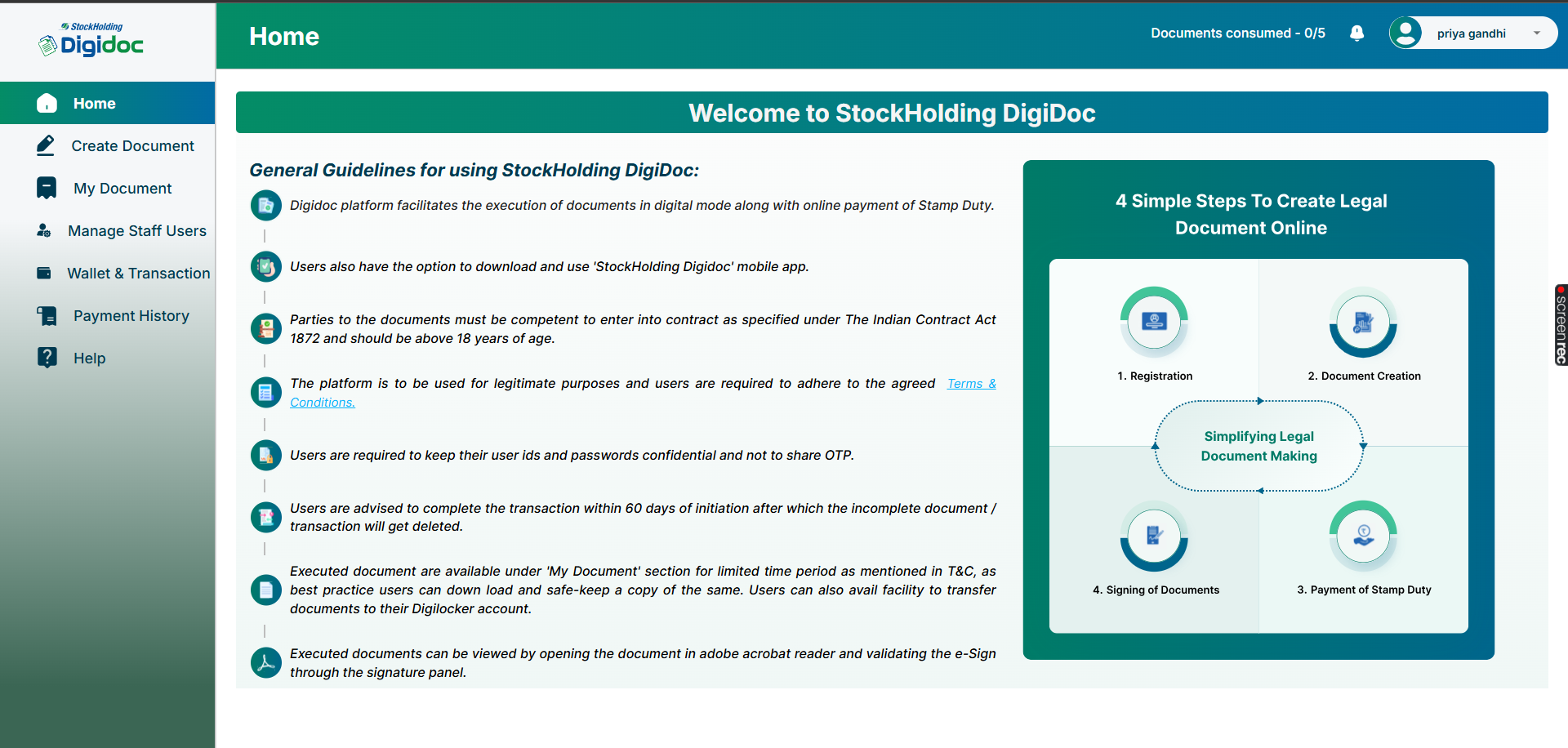 About StockHolding